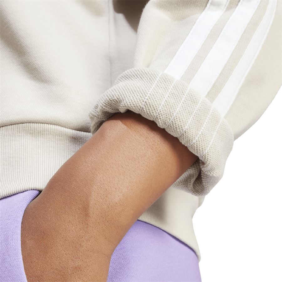 Felpa Essentials 3-Stripes French Terry da donna Adidas | JE0014X